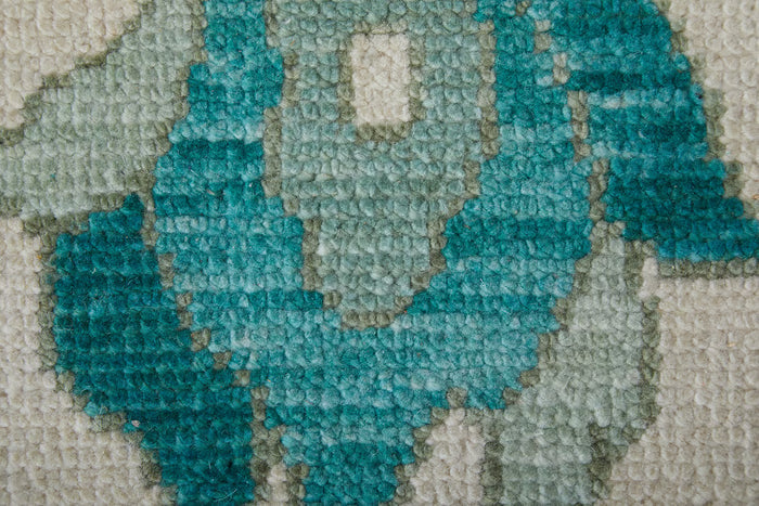 Katrina Lifestyle Rug- Ivory/Green