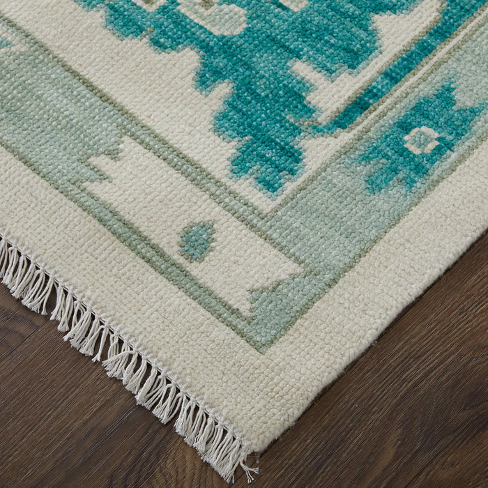 Katrina Lifestyle Rug- Ivory/Green