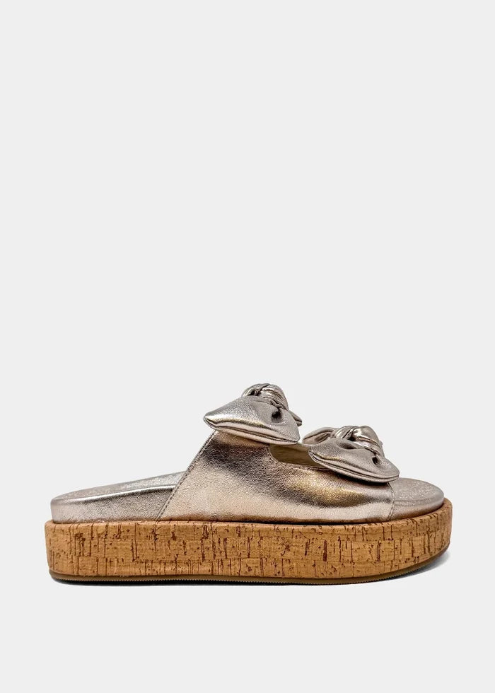 Kiki Double Bow Platform Slide