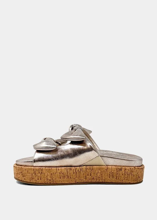 Kiki Double Bow Platform Slide
