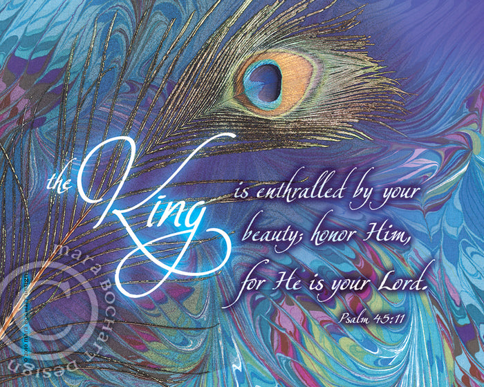King - frameable print