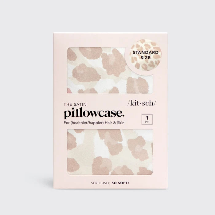 KITSCH | Satin Pillowcase - Leopard