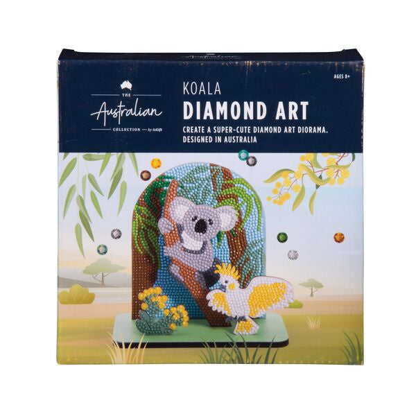 koala diamond art craft activity