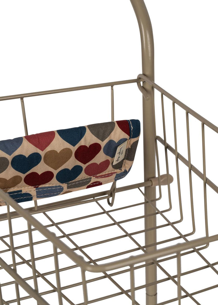 Konges Slojd - Kids Shopping Cart - Coeur Bisous - Mabel & Fox