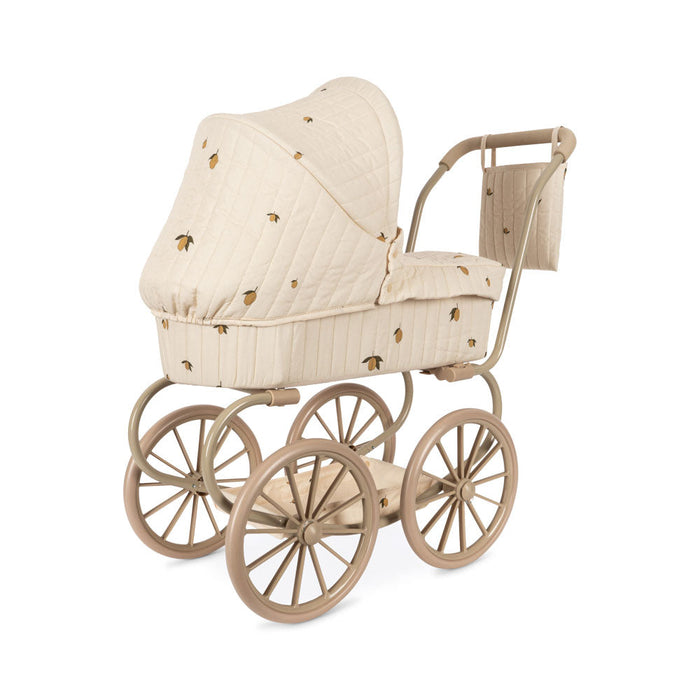 Konges Slojd - Minnie Doll Pram - Lemon - Mabel & Fox