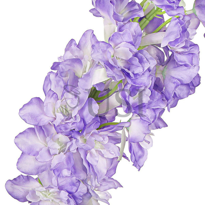 Large Delphinium Flower Spray, 49in, Lavender