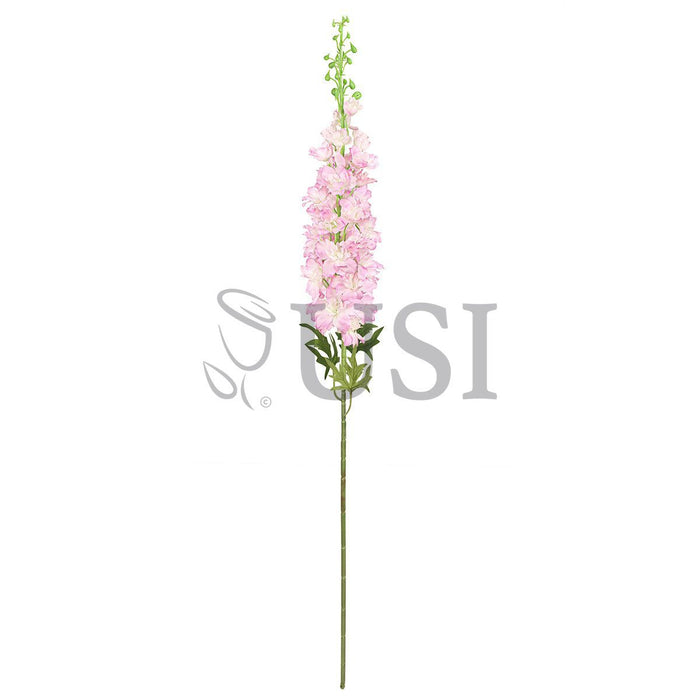 Large Delphinium Flower Spray, 49in, Pink