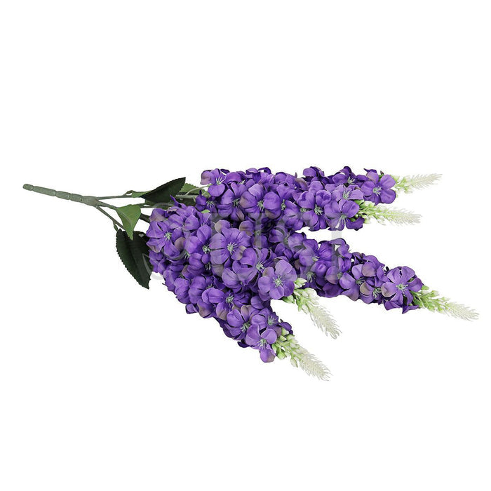 Larkspur Flower Bush x5, 23in, Purple