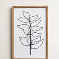 Leaf Framed Wall Decor Collection