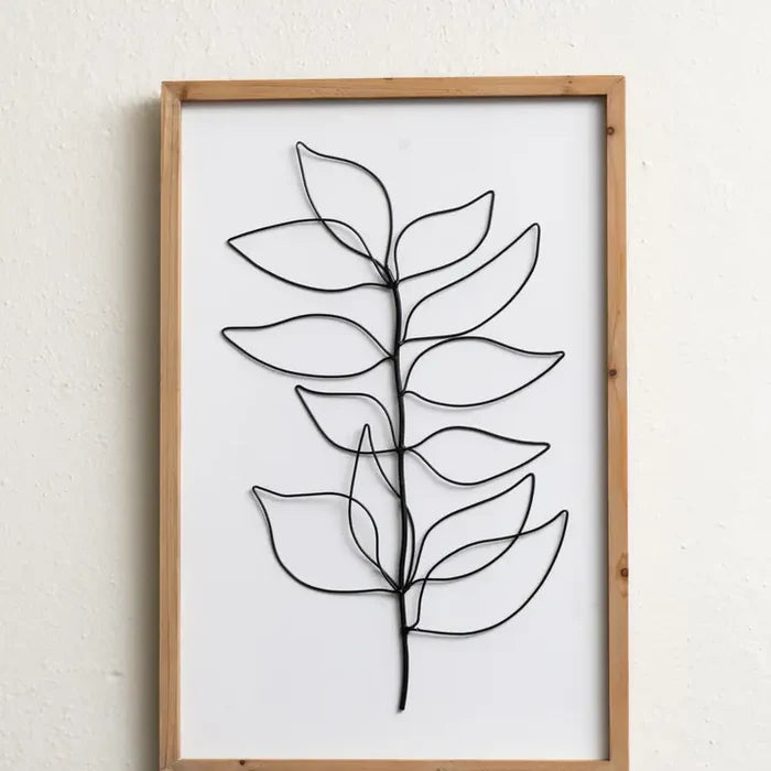 Leaf Framed Wall Decor Collection