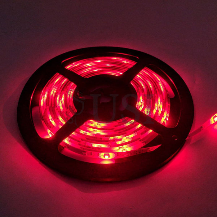LED Tape Light w Remote, 16.5ft, Multi