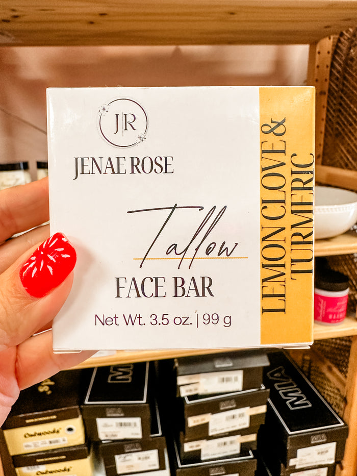 Lemon Clove & Turmeric Face Bar