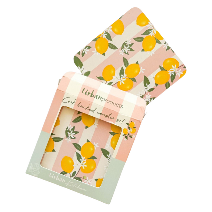 lemon coaster