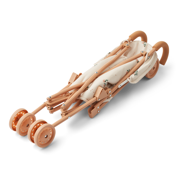 Liewood - Elsie Doll Stroller - Peach / Sea Shell - Mabel & Fox