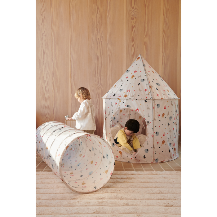 Liewood - Emmanuel Pop Up Tunnel - Peach / Sea shell - Mabel & Fox