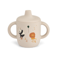 Liewood - Neil Sippy Cup - Circus / Sandy - Mabel & Fox