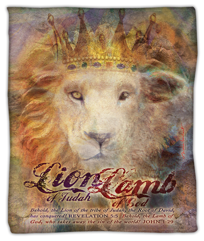 Lion Lamb - blanket - lightweight