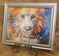 Lion of Judah - framed 8x10