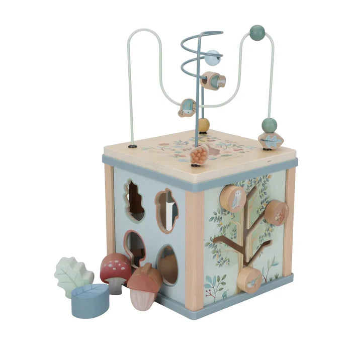 Little Dutch - Activity Cube - Forest Friends - Mabel & Fox