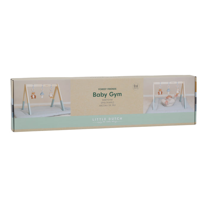 Little Dutch - Baby Gym Wooden - Forest Friends - Mabel & Fox