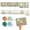 Little Dutch - Fingerpaint Set - Forest Friends - Mabel & Fox