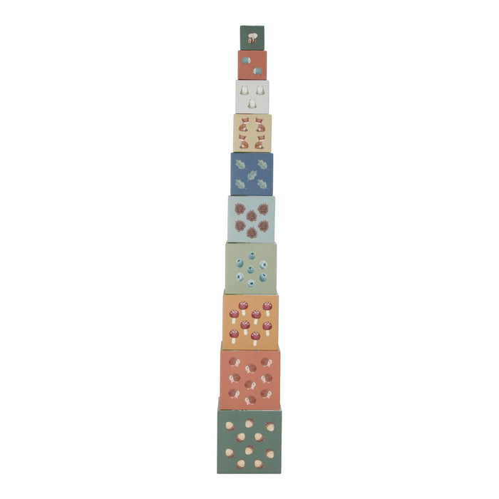 Little Dutch - Stacking Blocks - Forest Friends - Mabel & Fox