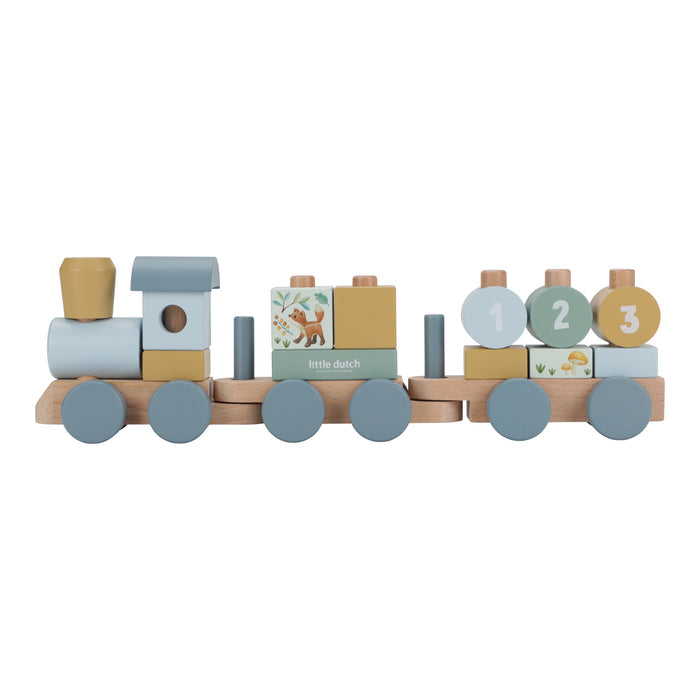 Little Dutch - Stacking Train - Forest Friends - Mabel & Fox