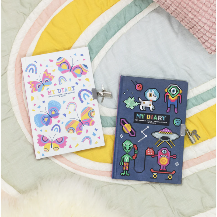 Lockable Diary Pixel Space