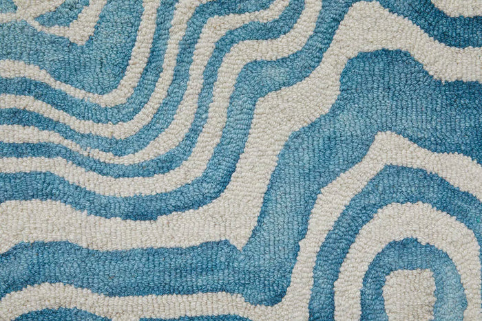 Lorrain Lifestyle Rug-Blue/Ivory
