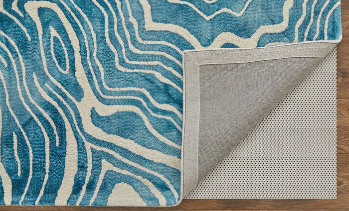Lorrain Lifestyle Rug-Blue/Ivory