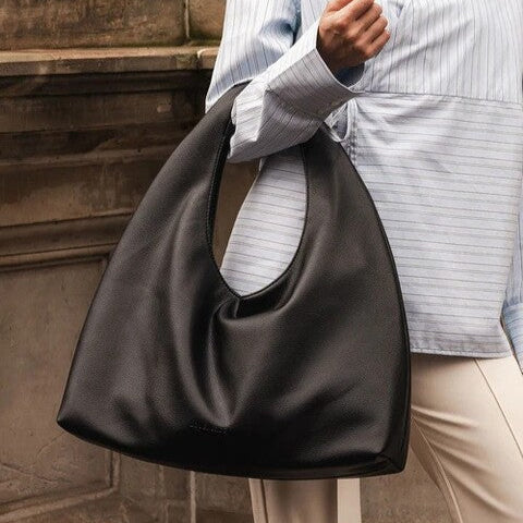 monaco black handbag by louenhide australia