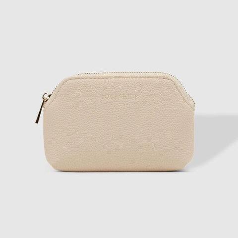 louenhide ruby linen purse beige