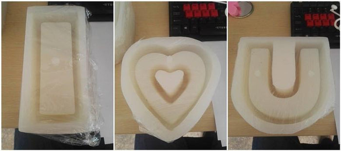 Love Flower pot molds - madmolds -