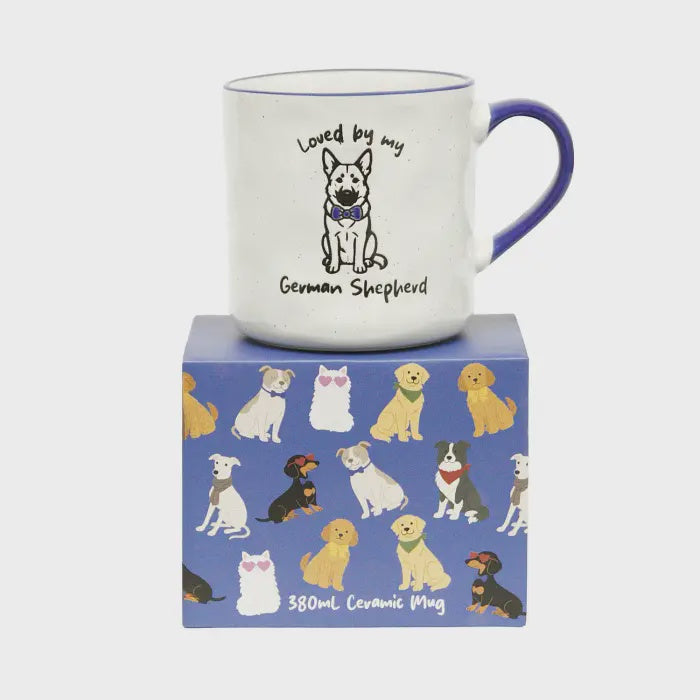 Loved By My German Shepherd Mug