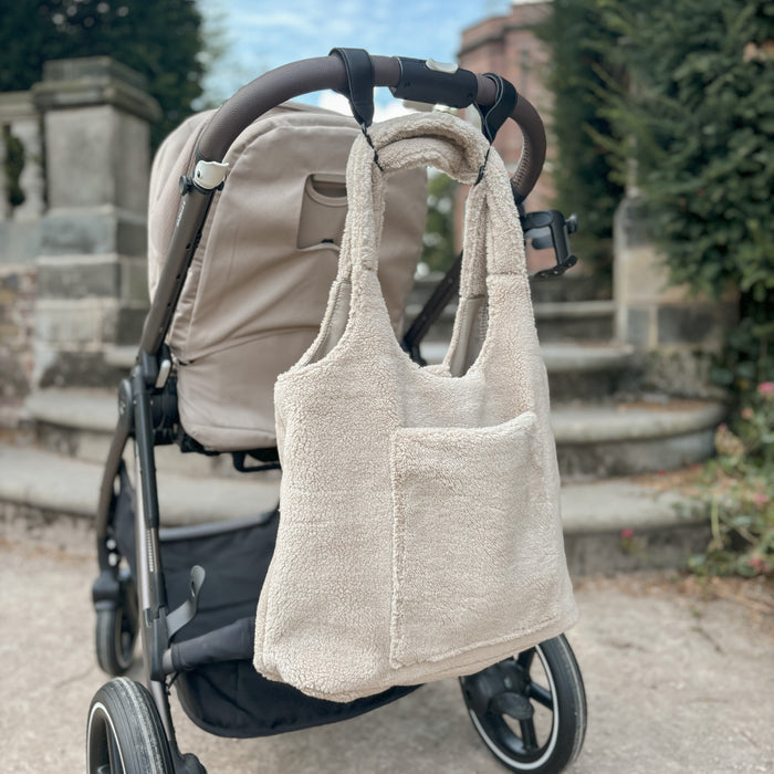 Mabel & Fox - Teddy Tote Bag - Milk - Mabel & Fox