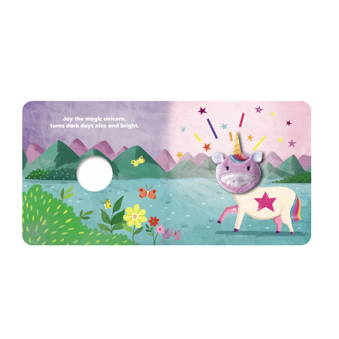 Magical Unicorn Large Finger Puppet Book