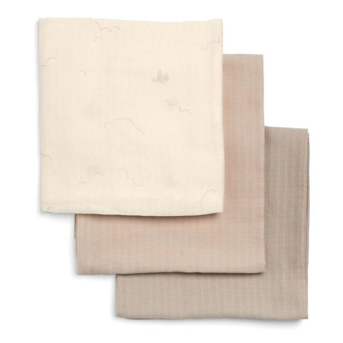 Mamas & Papas - Large Muslin Squares (3 Pack) - Welcome to the World Duckling - Mabel & Fox