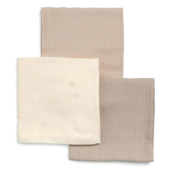 Mamas & Papas - Large Muslin Squares (3 Pack) - Welcome to the World Duckling - Mabel & Fox