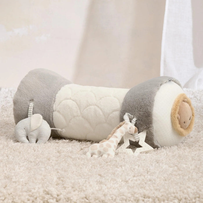 Mamas & Papas - Tummy Time Roll - Welcome To The World Elephant - Mabel & Fox