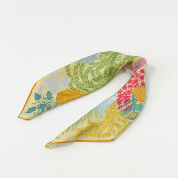 Marais Mustard Mini Square Scarf