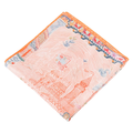Marais Orange Mini Square Scarf