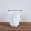 "Maska" Flowerpot silicone mold - madmolds -