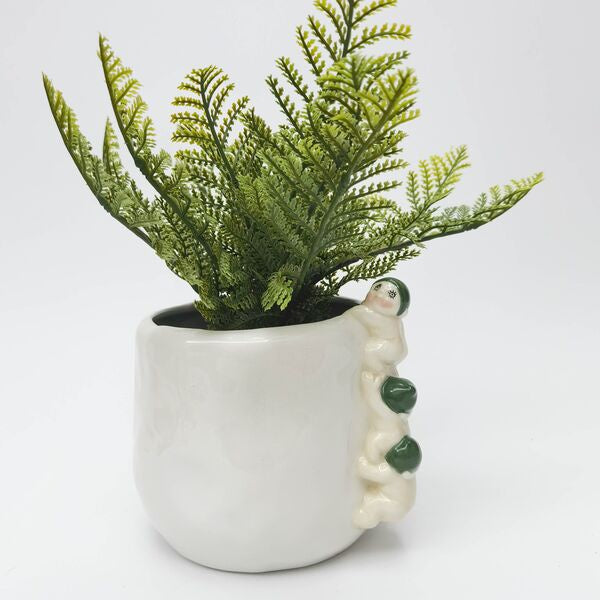 may gibbs climbing baby pot planter for indoors