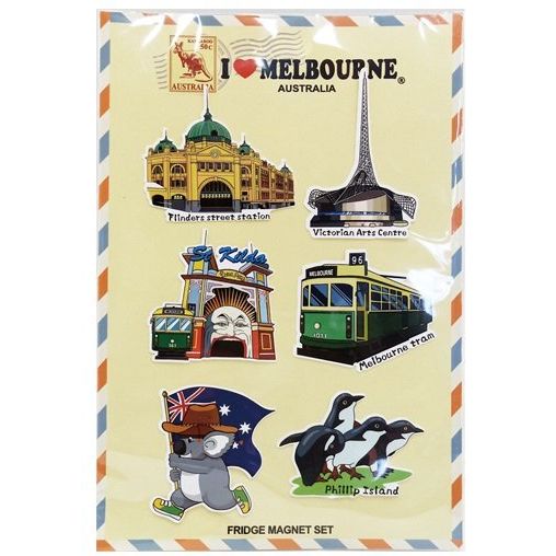 Melbourne Icons Magnets S6