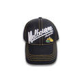 Black cap with 'Melbourne Australia' text and logo on a white background
