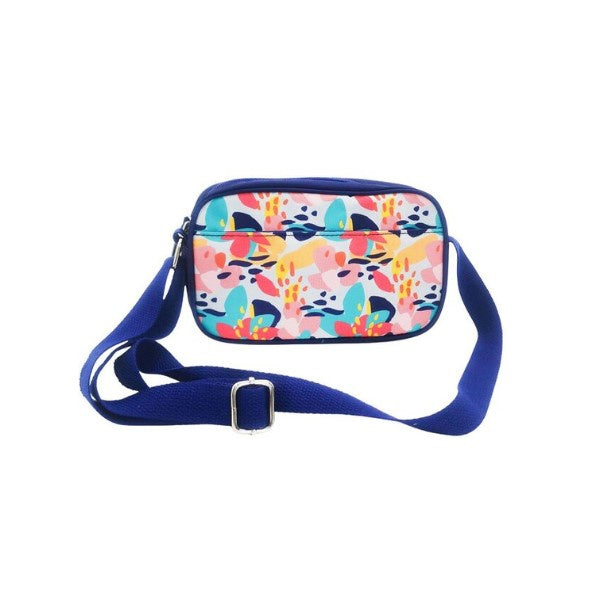 Melody Cross Body Bag Navy 20cm