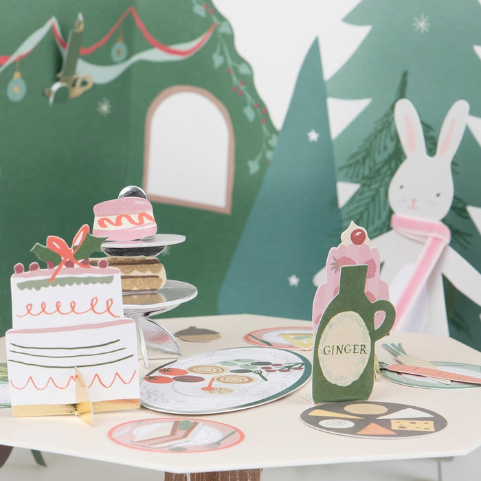 Meri Meri - Owl's Party Paper Play Advent Calendar - Mabel & Fox