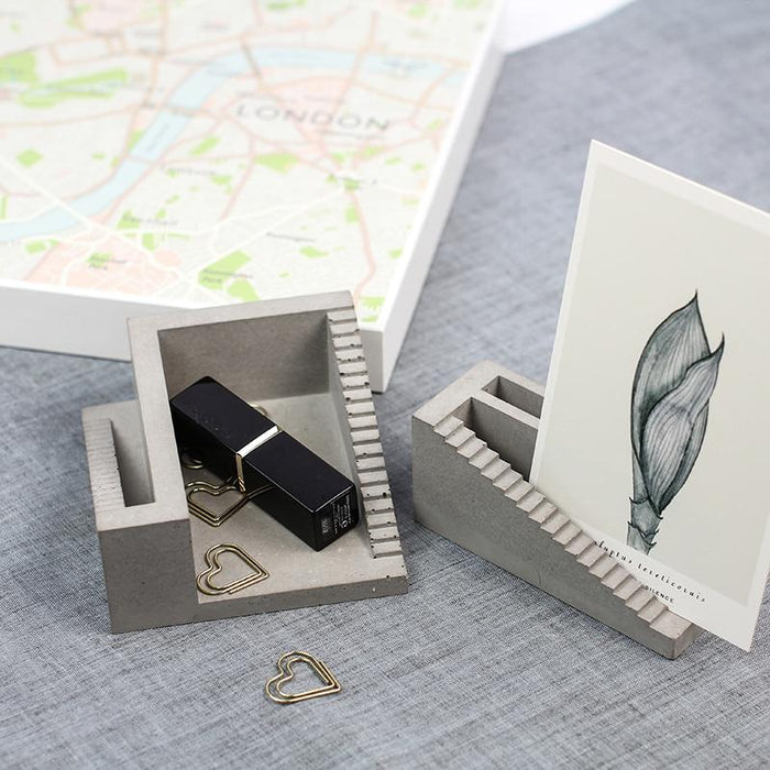 Micro building office card holder mold - madmolds -