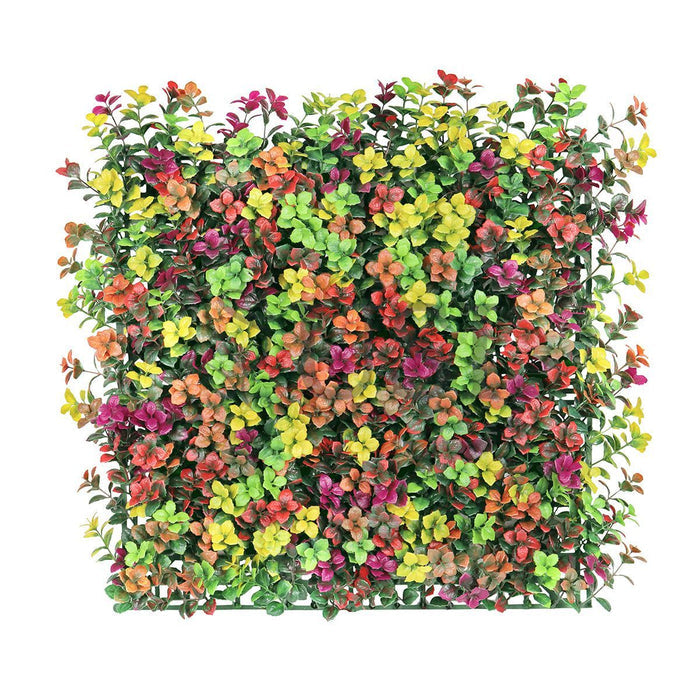 Mini Ivy Leaf Green Hedge Mat, 20x20in, Multi