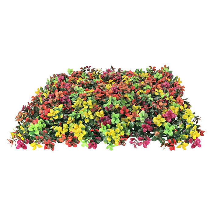 Mini Ivy Leaf Green Hedge Mat, 20x20in, Multi